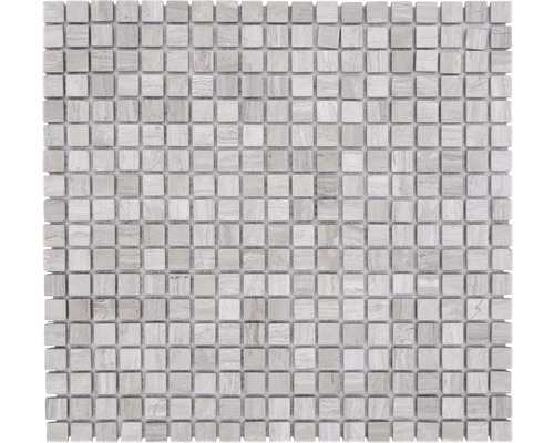 Mosaik natursten MOS 15/2012 grå 30,5 x 32,2 cm