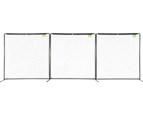 EXIT Backstop bollfångarnät bestående av tre element