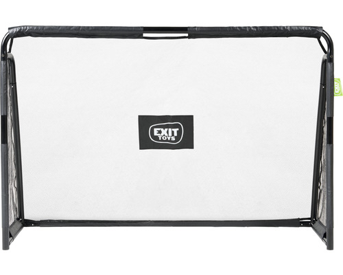 Fotbollsmål med nät och EXIT Toys logotyp