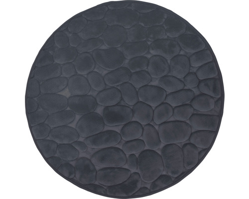 Badrumsmatta Bellarina mörkgrå 60 cm