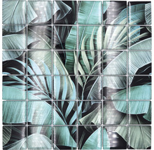 Mosaik glas XCM RF05 grön 29,8 x 29,8 cm