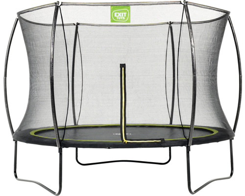 Trampolin med säkerhetsnät för utomhusbruk