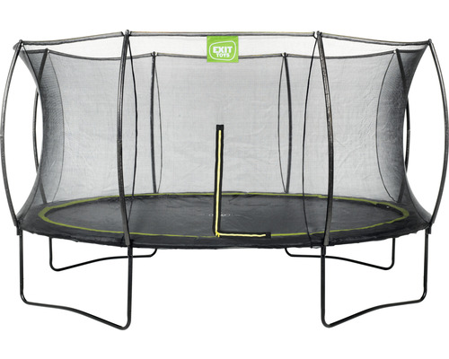 Trampolin med säkerhetsnät för utomhusbruk