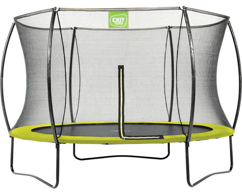 Trampolin med säkerhetsnät för utomhusbruk