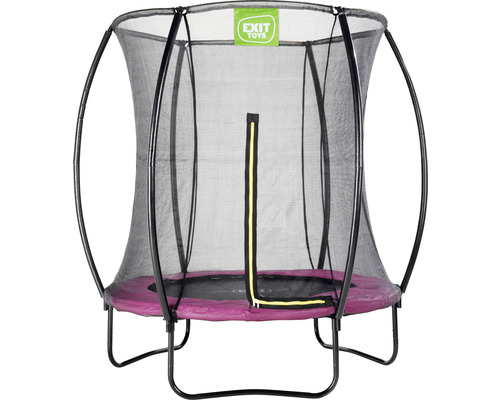 Trädgårdstrampolin med säkerhetsnät