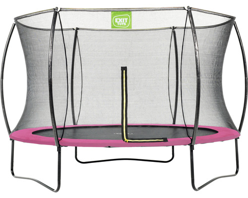 Trampolin med säkerhetsnät och ramskydd