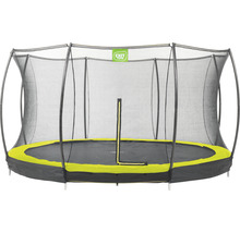 Trampolin med säkerhetsnät för utomhusbruk
