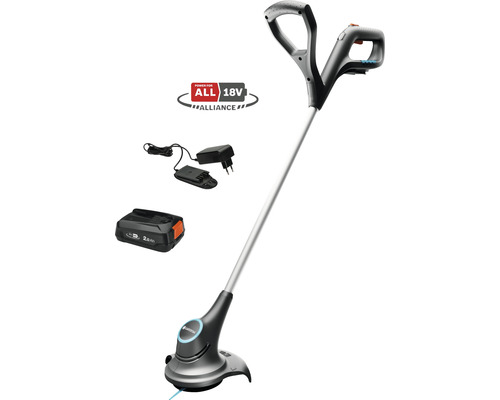 Gardena batteridriven grästrimmer med batteri och laddare