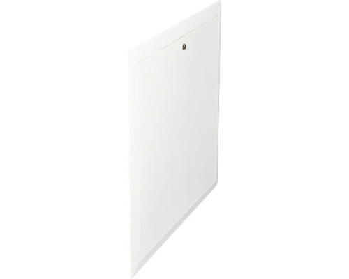 Dörr + ram ROTH till GV skåp 1150 vit pulverlackerad 1146x700x10 mm 2434758 Inspektionslucka med lås
