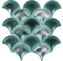 Mosaik keramik FS IC5 grön 25,9 x 27,3 cm