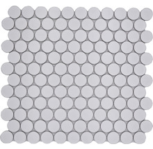 Mosaik keramik Knopf 11G vit 31,2 x 33 cm