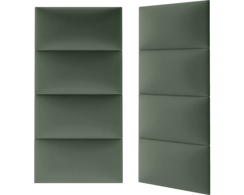 Två ljudisolerande paneler med rektangulära former