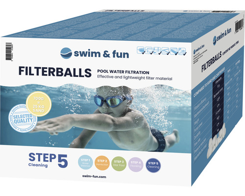 Filterballs SWIM&FUN 700g