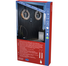 LED-ljus KONSTSMIDE vita med ljushållare, fjärrkontroll och timer 2-8h 2-pack