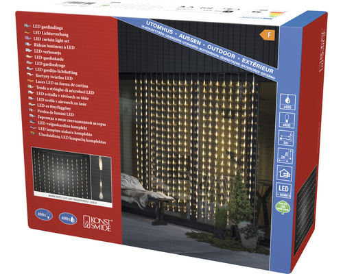 Förpackning för LED ljusslinga för utomhusbruk