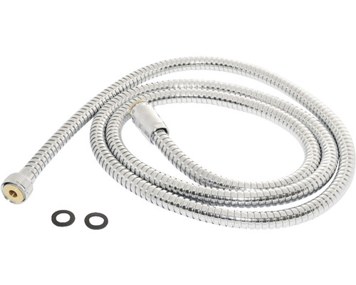 Duschslang av metall med tätningsringar