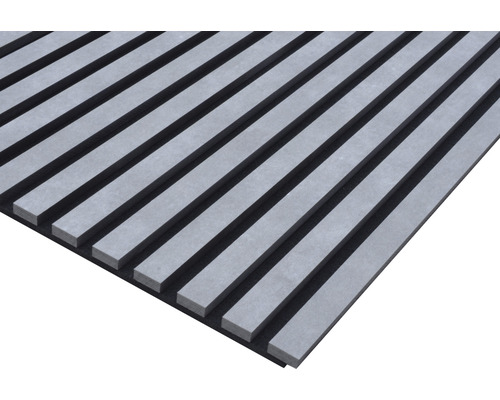 Akustikpanel med lamellstruktur