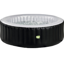 Uppblåsbar bubbelpool med Exit Toys logotyp
