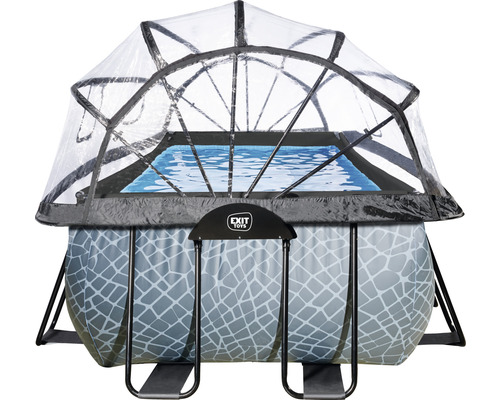 Ovanmarkspool med täckning från Exit Toys