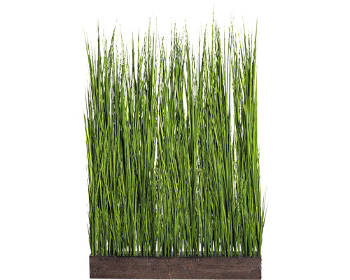 Konstväxt gräs rumsavdelare ca 150cm grön