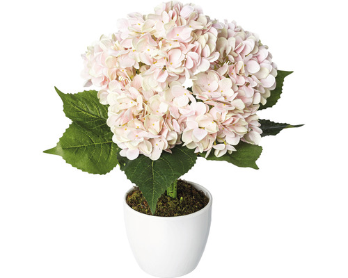Konstväxt Hortensia stam ca 63cm rosa