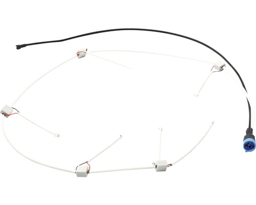 Ljusslinga med kabel och anslutningsdon