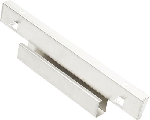 Monteringsskena i rostfritt stål för installation