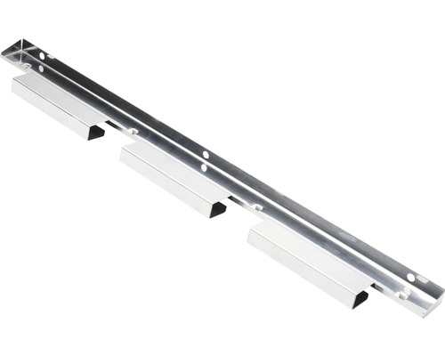 Aluminiumprofil med tre fästen