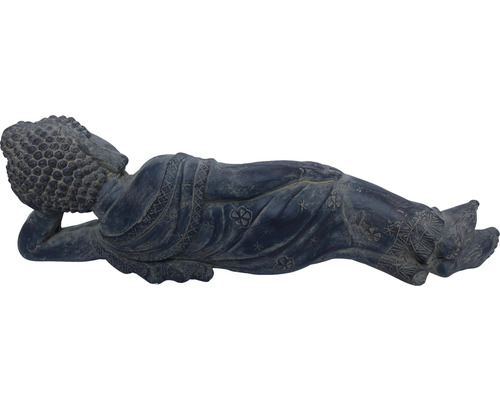 Liggande Buddha-figur för trädgården