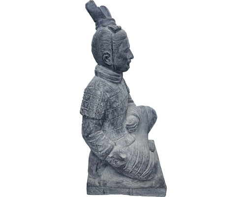 Terrakottaarmé krigarstaty för trädgården