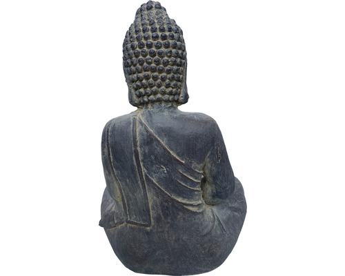 Bakifrån av en Buddha figur