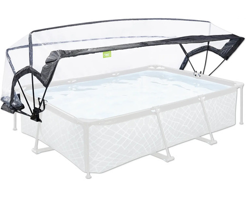 Skydd för rektangulär pool för att skydda mot väderpåverkan