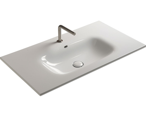 Tvättställ med blandare för badrummet