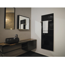 Infraröd värmepanel Colorglas svart 60x60 cm 
HB-CGH-350