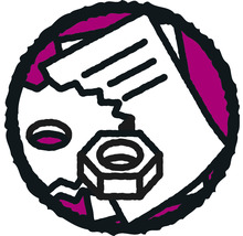 Symbol för teknisk dokumentation