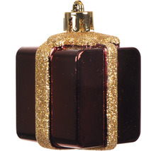 Julgransdekoration som en present med upphängning