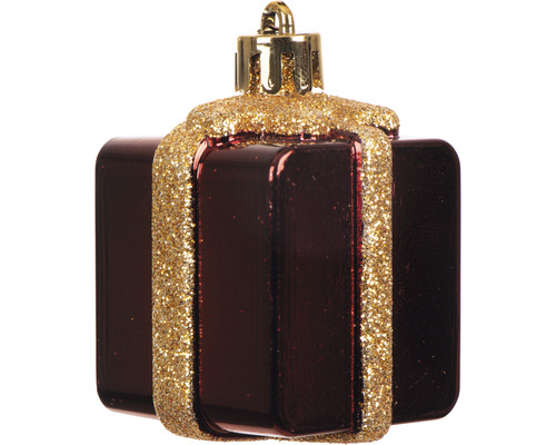 Julgransdekoration som en present med upphängning