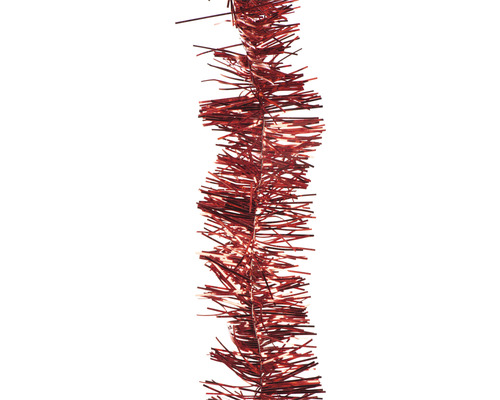 Röd glittergirlang