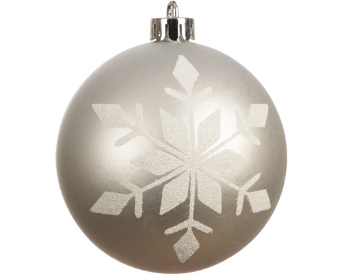 Julgranskula med snöflinga