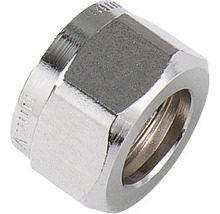 Kopplingsmutter VATETTE 1220 typgodkänd avzinkningshärdig mässing förkromad 15 mm G1/2 1947241