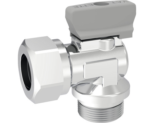 Hörnventil av metall