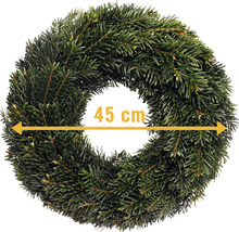 Grankrans med en diameter på 45 centimeter