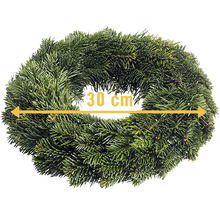 Grankrans med en diameter på 30 centimeter