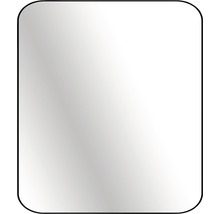 Spegel med belysning CORDIA Tender Line svart matt 60x80 cm TENDER08000600B