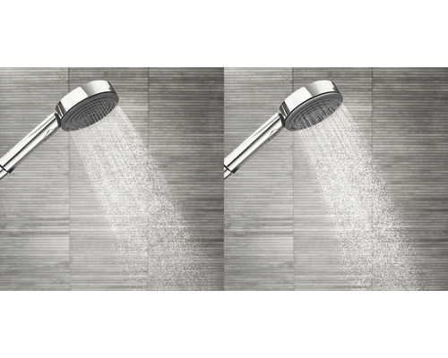 Handdusch med vattenstråle