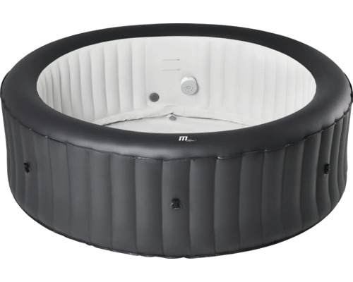 Uppblåsbar rund bubbelpool