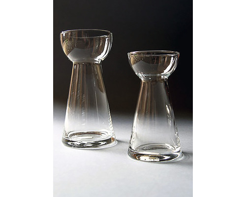 Hyacintvas Ø7,5x16cm glas