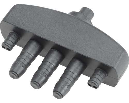 Fyrvägsfördelare för bevattningssystem