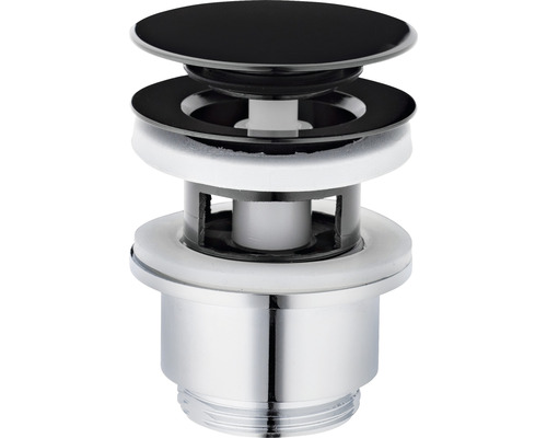 Avloppsventil med svart propp