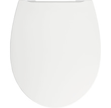Toalettsits med mjukstängning WC-Sits Anjo vit oval-thumb-0